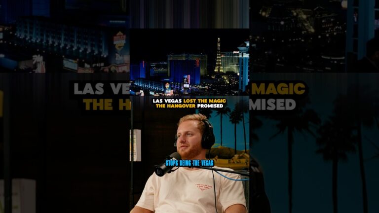 Las Vegas is not what we saw in The Hangover
