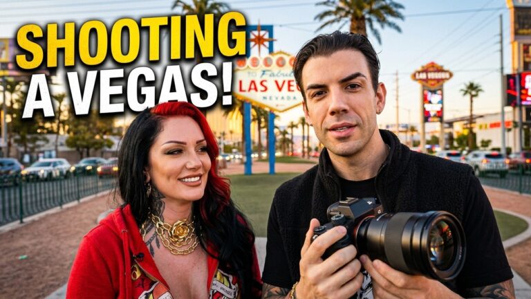 Lavoro, shooting e vita a Las Vegas | Giornata reale (ft @cervenafox )