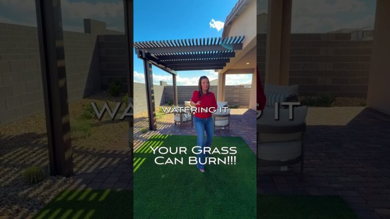 Let’s talk synthetic turf in Las Vegas — yep, it CAN burn! Not from lack of water, but because that