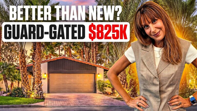 Living in Las Vegas: Why This 1970s Guard-Gated Home Beats New Construction!
