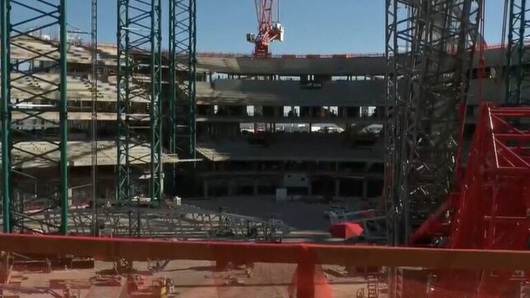 Look inside the future Athletics Ballpark in Las Vegas