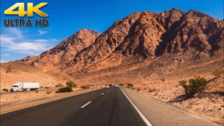 Los Angeles to Las Vegas – Complete Scenic Road Trip Across the Mojave 4K