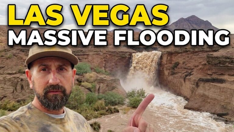 MASSIVE Flooding Just Hit Las Vegas… Did It Help Lake Mead?