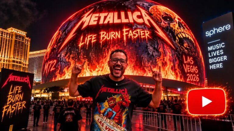 METALLICA en la SPHERE de Las Vegas 🤘🏻| Primer Show