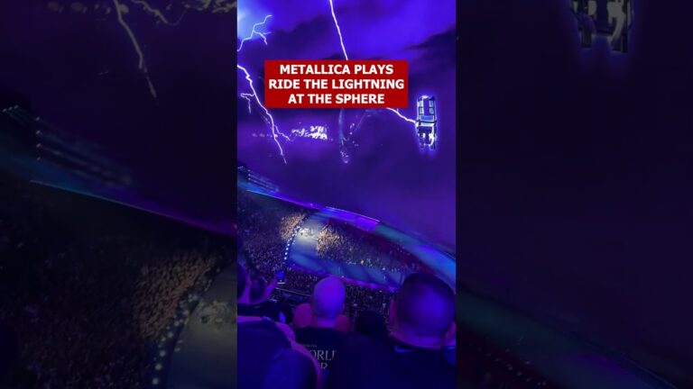Metallica Live at The Sphere in Las Vegas