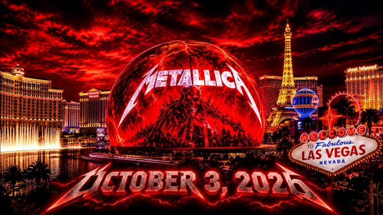 Metallica at the Sphere in Las Vegas, October 3, 2026 (Full show)