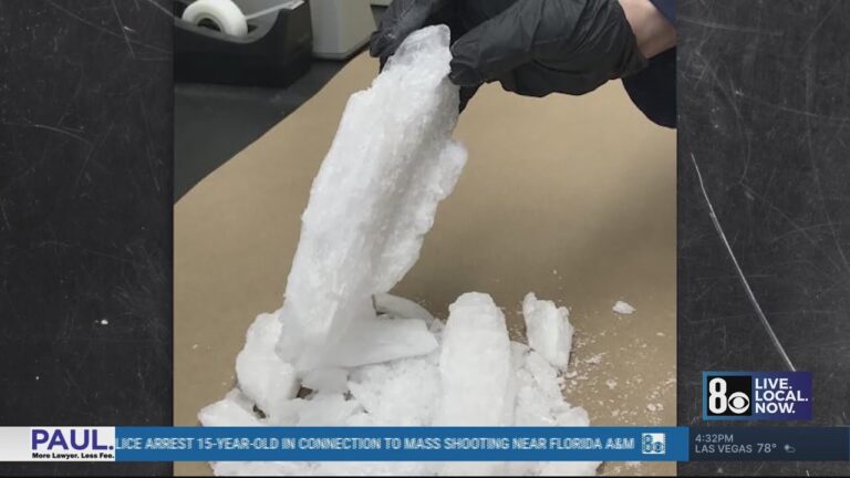 Meth is killing more people than fentanyl in Las Vegas and a new deadly drug is here
