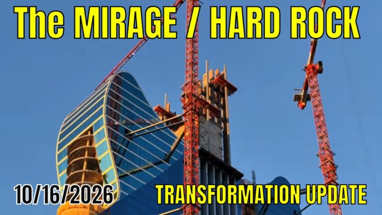 Mirage to Hard Rock Hotel Transformation Update 10 16 2026