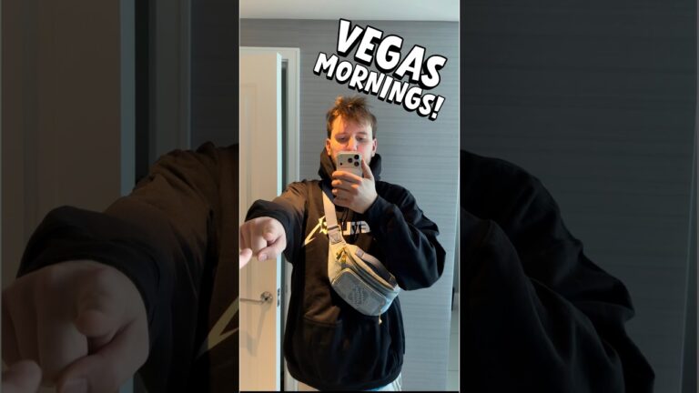Mornings in Las Vegas!!