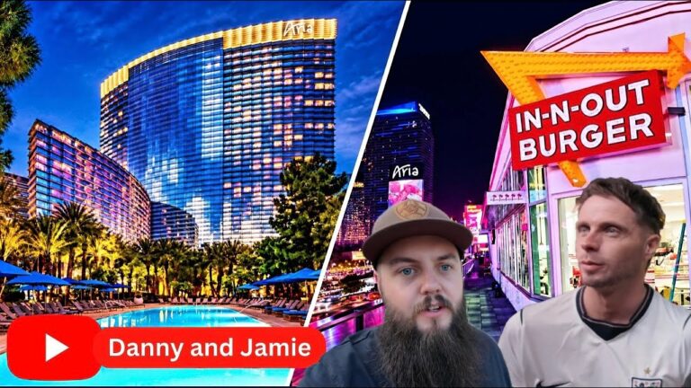 NEW In-N-Out Las Vegas! Aria Pool, Bellagio Conservatory & Spin The Wheel 🎰🍔