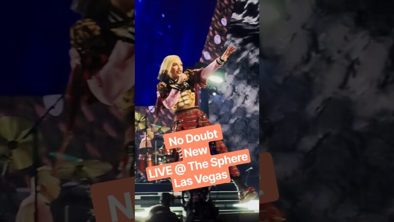 No Doubt – New, LIVE at the Sphere, Las Vegas, May 21, 2026 #tragickingdom
