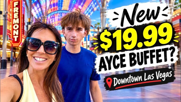 Only $19.99! AYCE Prime Rib Buffet in Vegas! 😱| Downtown Grand Casino