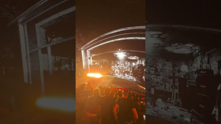 Opening Night of Metallica at the Las Vegas Sphear