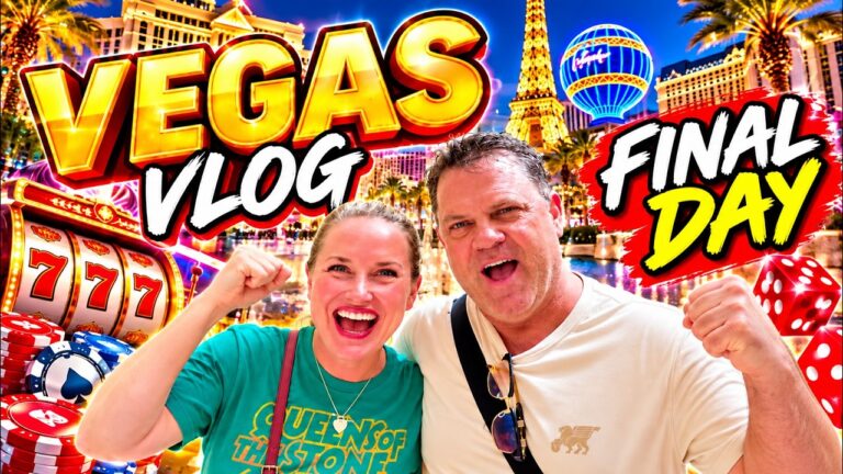 Our LAST DAY in VEGAS! 🎰 BOA Steakhouse, Black Tap & In-N-Out Burger! 🍔