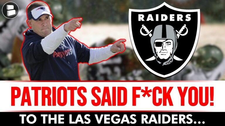 Patriots Just Said F*CK YOU To The Las Vegas Raiders!
