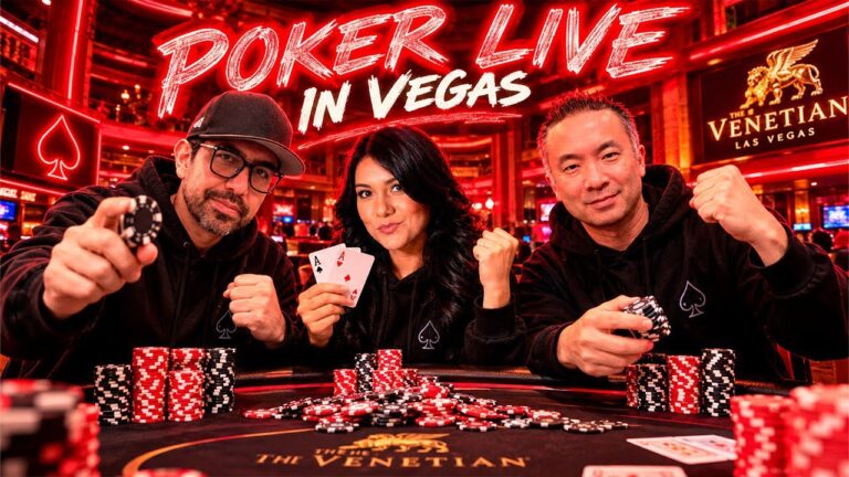 Poker Live in Las Vegas, Bad Beats and fun times🎰