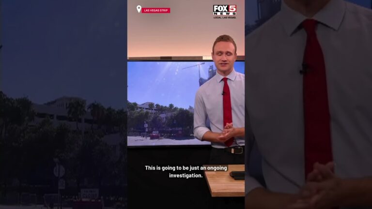Police investigate threat at Las Vegas Strip construction site