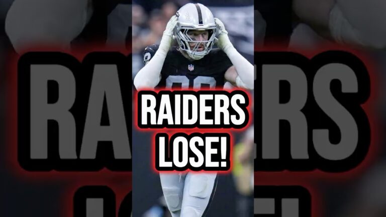 🚨RAIDERS LOSE: This Is WHY Las Vegas LOST To The Chiefs In Week 4 #nfl #shorts Raiders News