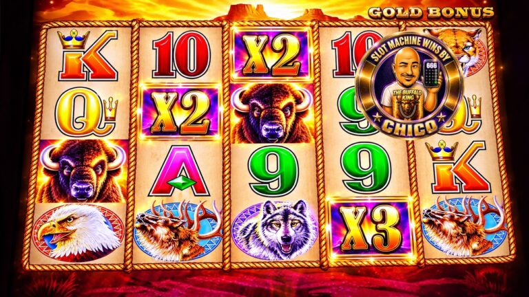 SLOT HOPPING IN LAS VEGAS ON BUFFALO SLOTS & THIS HAPPENED