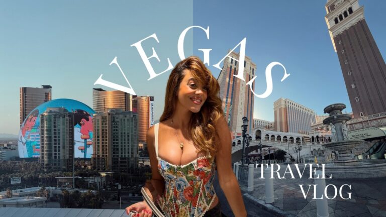SOLO TRIP TO LAS VEGAS 🎰 Spas, Pools, New VENETIAN + What I Wore and Ate