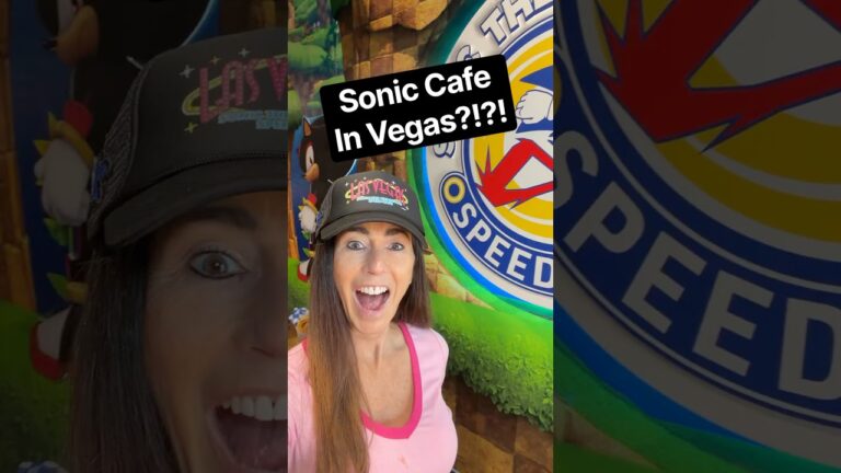 Sonic the Hedgehog Cafe coming to Vegas!First Look #vegas #lasvegas #sonicthehedgehog #sonic #gamer