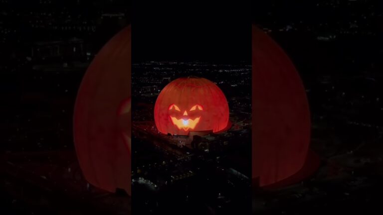 Sphere Las Vegas is ready for Halloween!
