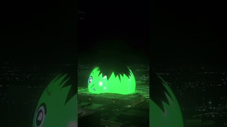Sphere Las Vegas is ready for Halloween!