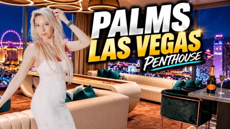 Staying in a View Penthouse at PALMS Las Vegas! Suites, Buffet and more!