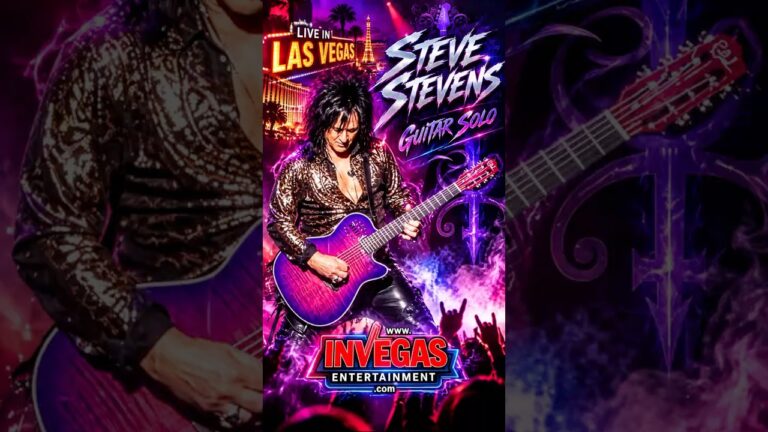 Steve Steven’s – Guitar Solo | LIVE at Fontainebleau Las Vegas | Greatest Hits 🤘
