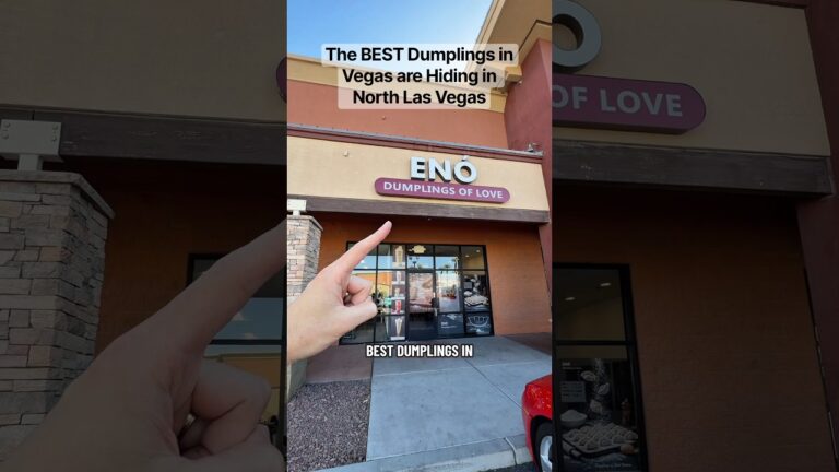The BEST Dumplings in Las Vegas?! #food #dumplings #chinesefood #eatlocal #vegas