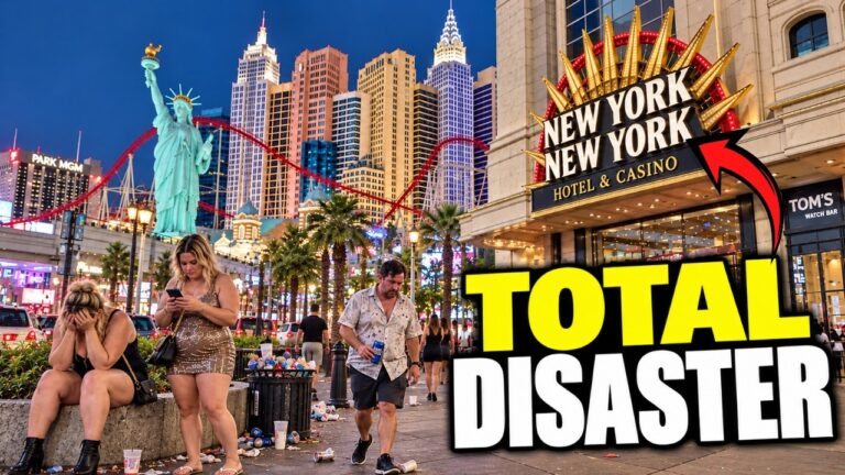 The COLLAPSE of New York-New York Hotel Las Vegas:  The Most Disappointing Hotel On The Strip