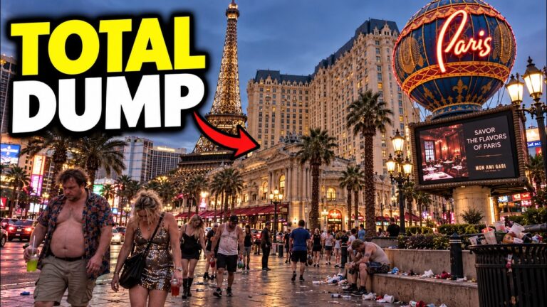 The COLLAPSE of Paris Las Vegas: Overpriced Rooms, Empty Floors & Total Decline