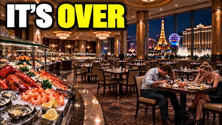 The COLLAPSE of Vegas Buffets: Empty Tables, $200 Meals & The End of an Era