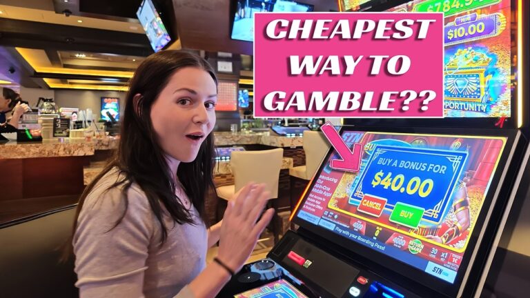 The Cheapest Way to Gamble in Las Vegas (Locals Know This)