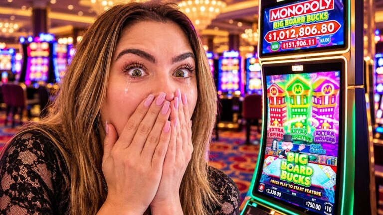 The LUCKIEST WIN OF MY Life on $1,000,000 Monopoly Had Me SCREAMING!!
