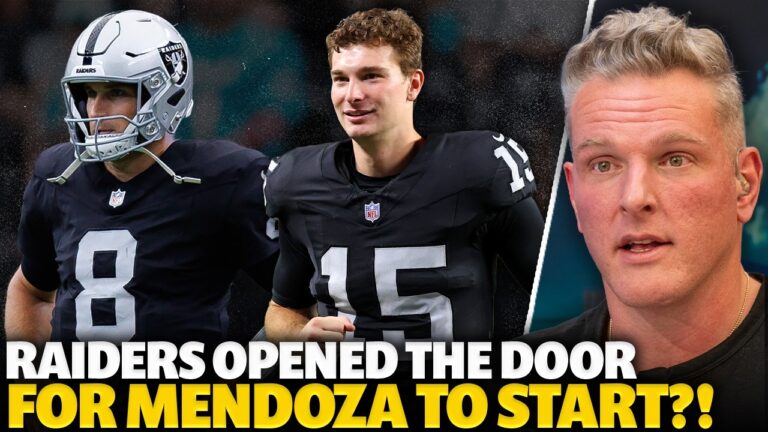 The Raiders Just Opened The Door To Start #1 Overall Pick Fernando Mendoza