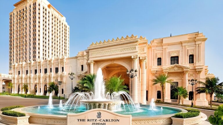 The Ritz-Carlton Jeddah: Saudi Arabia’s 5-Star Luxury Hotel (formerly a royal guest house)