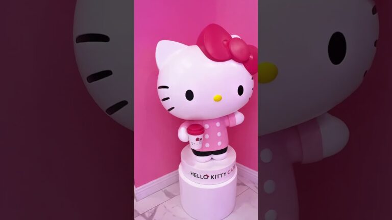 This is the new Hello Kitty Cafe Las Vegas