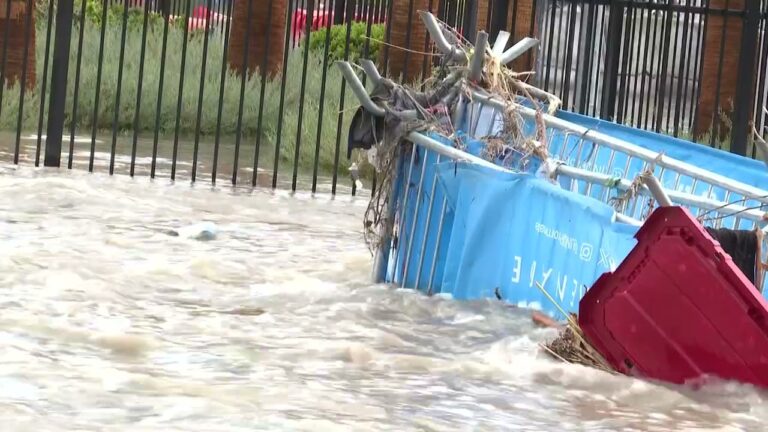Tropical Storm Rachel causes flooding on the Las Vegas strip