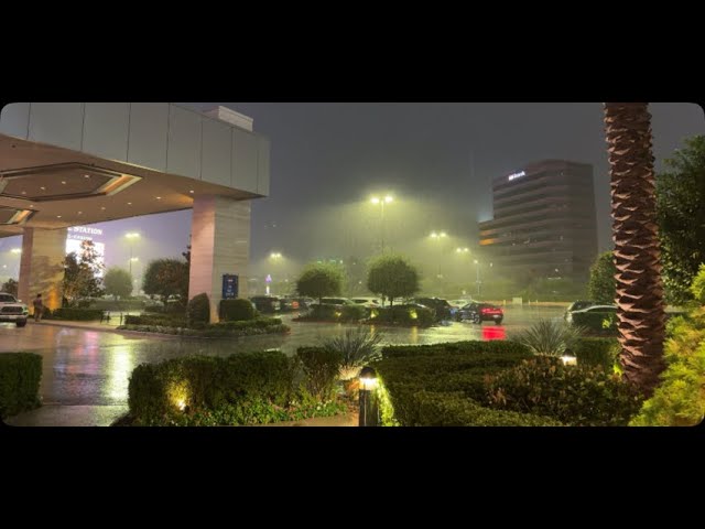 Tropical storm, Rachel hitting Las Vegas with heavy rain. Flooding and car crashes, ￼￼