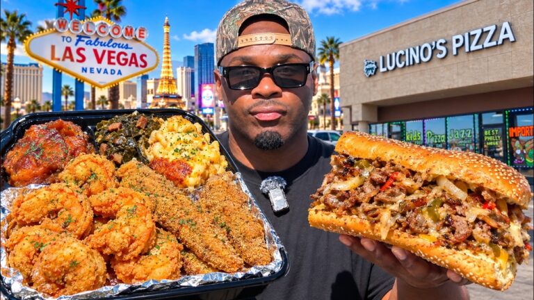 Trying the MOST POPULAR Foods in the REAL Las Vegas!