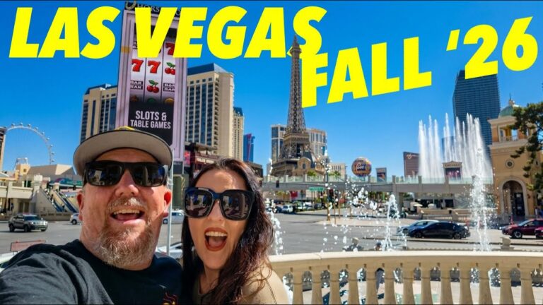 ULTIMATE LAS VEGAS VLOG 2026! Day & Night Tour | Caesars Palace 60th, Bellagio & Downtown!