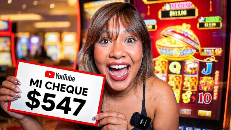 VOLVÍ A Apostar Mi Cheque COMPLETO en el Casino de Las Vegas!