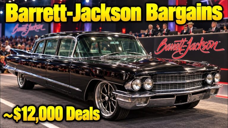 What Can You Get at Barrett-Jackson for $12,000? Las Vegas 2026