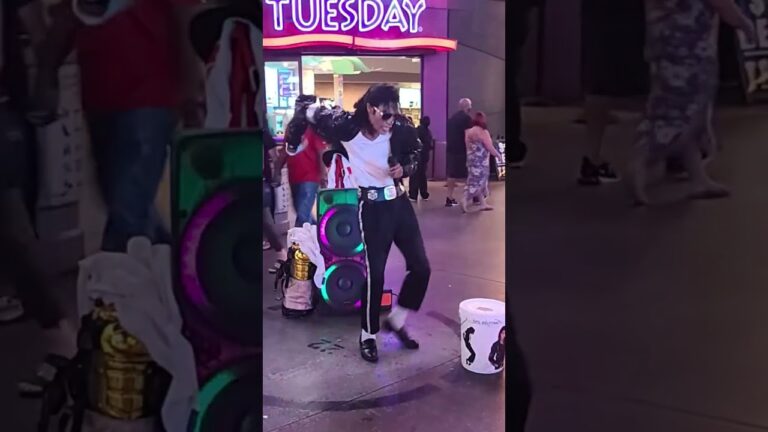 What Is Michael Jackson Doing In Las Vegas? #subscribe #michaeljackson #dance #music #video #shorts