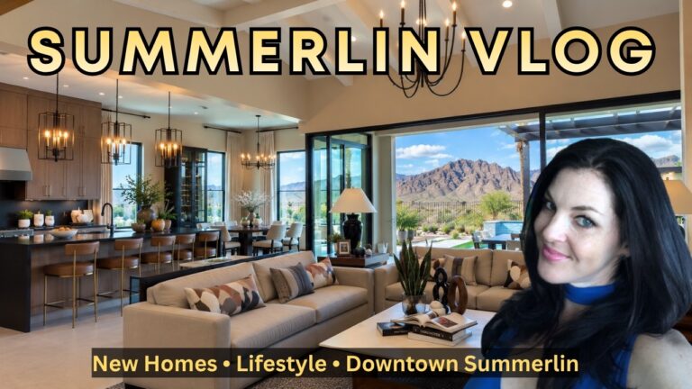 What It’s Like Living in Summerlin Las Vegas | NEW Luxury Homes + Downtown Summerlin