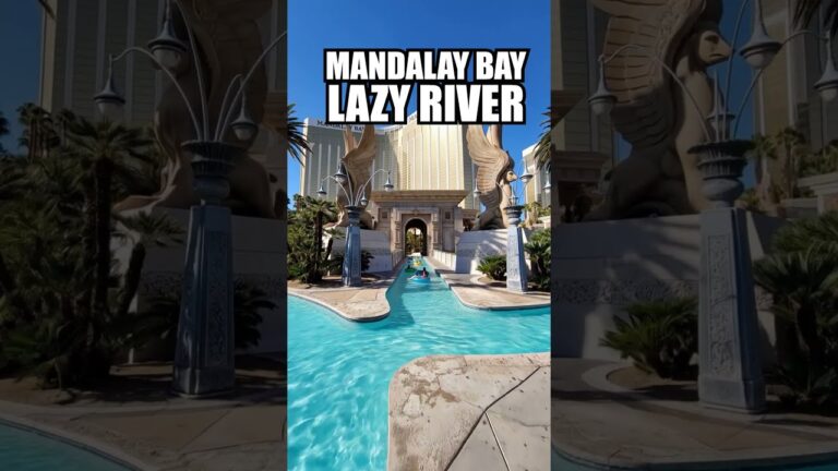 What if the Mandalay Bay expanded its Lazy River? #vegas #lasvegas #mandalaybay