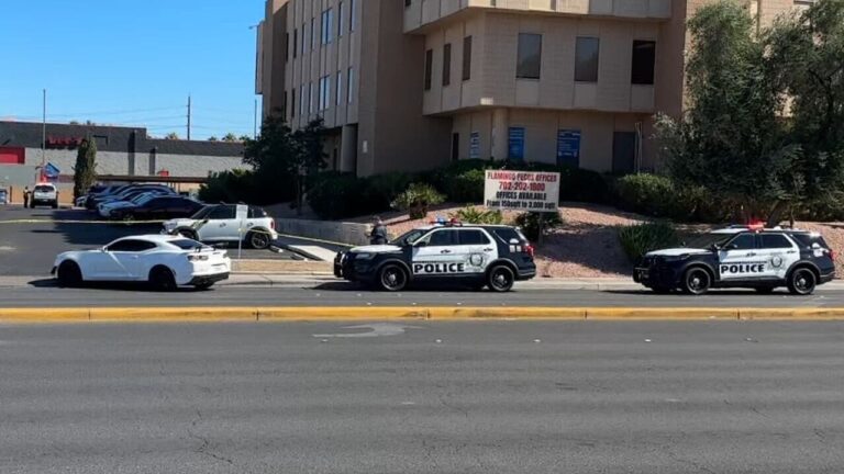 Worker killed during robbery at east Las Vegas business complex, police say