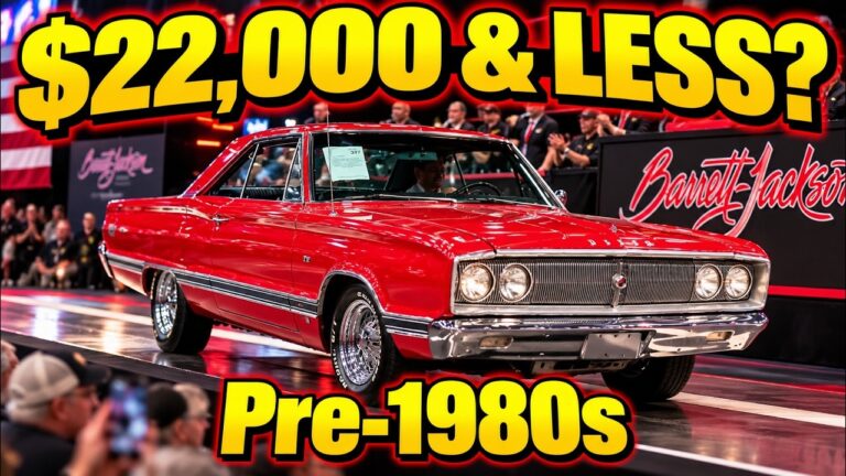 You Won’t Believe What $22,000 Buys at Barrett-Jackson Las Vegas
